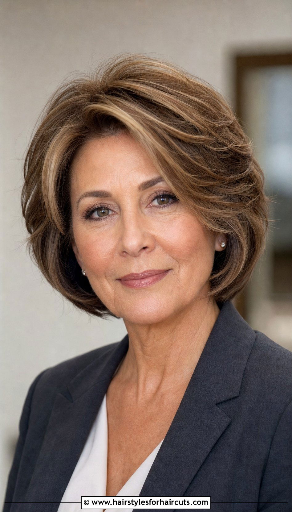 Stacked Bob - 25 hairstyles for ladies over 50 - 25 hairstyles for ladies over 50
