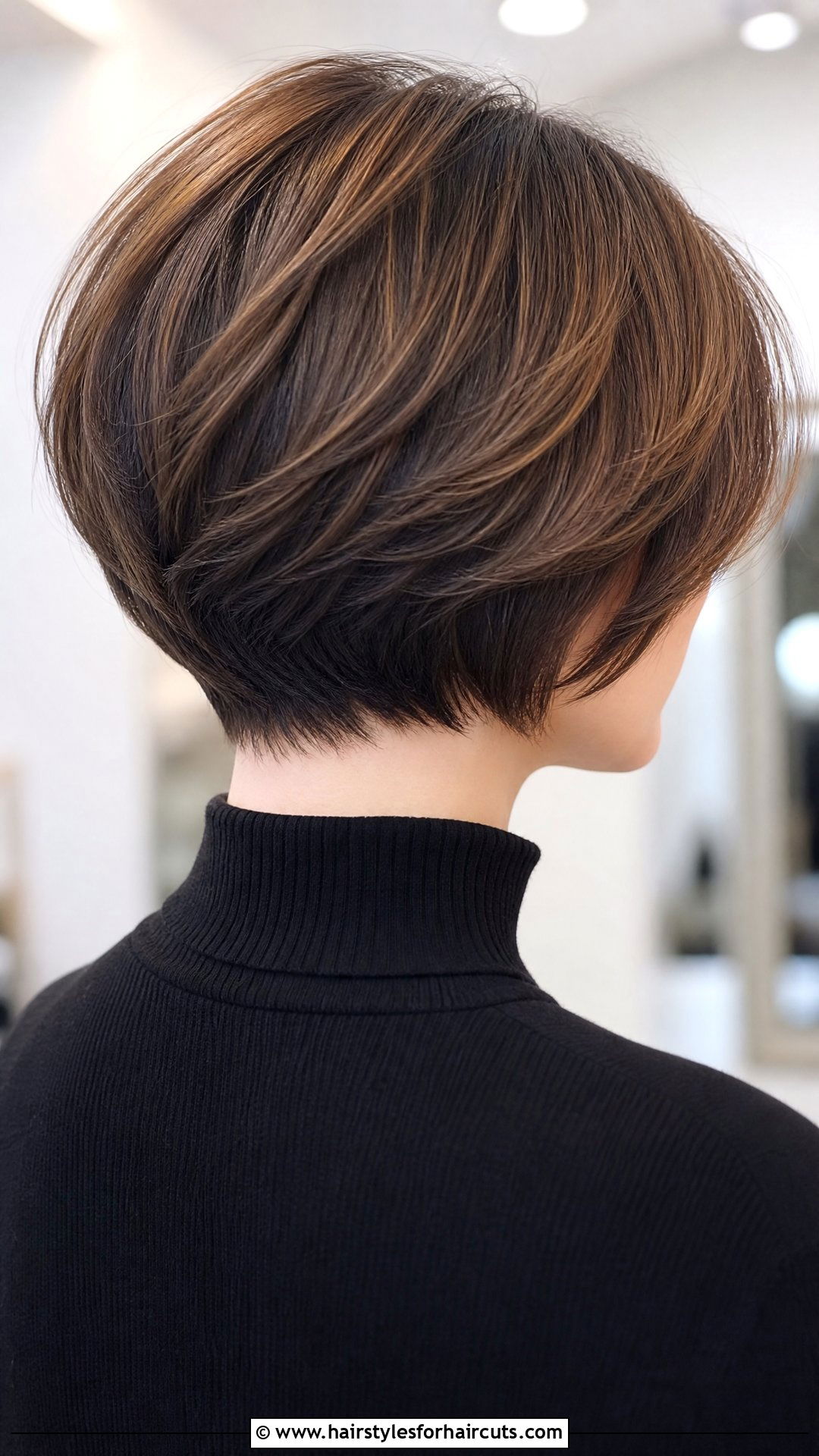 Stacked Bob - 25 medium length haircuts for fine hair women - 25 medium length haircuts for fine hair women