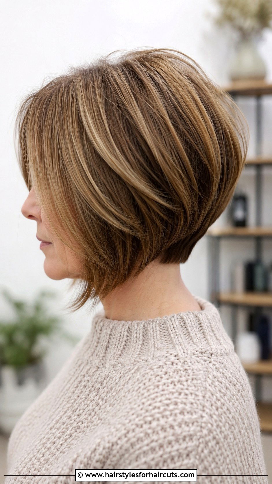 Stacked Bob - 25 boat hairstyles for short hair - 25 boat hairstyles for short hair