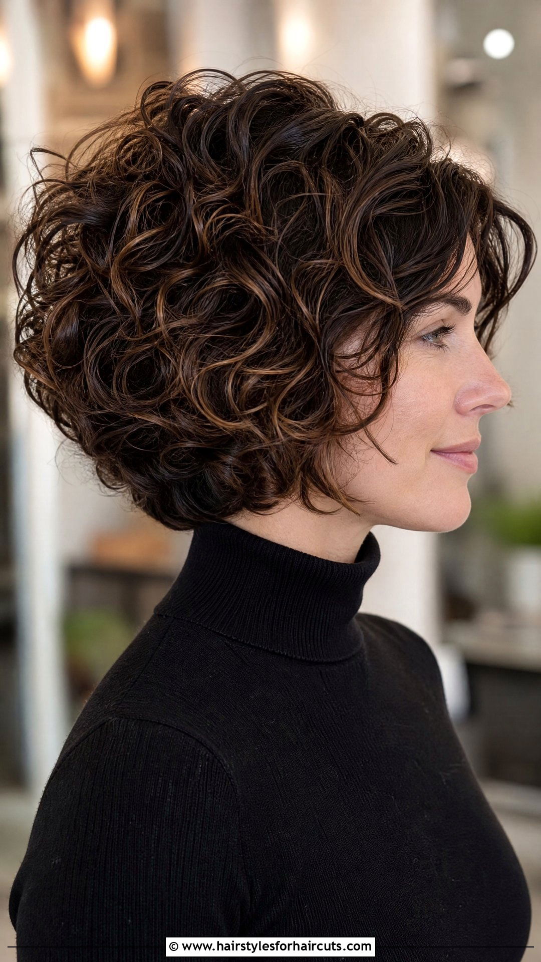 Stacked Bob For Curly Hair - 25 haircuts for shoulder length curly hair - 25 haircuts for shoulder length curly hair