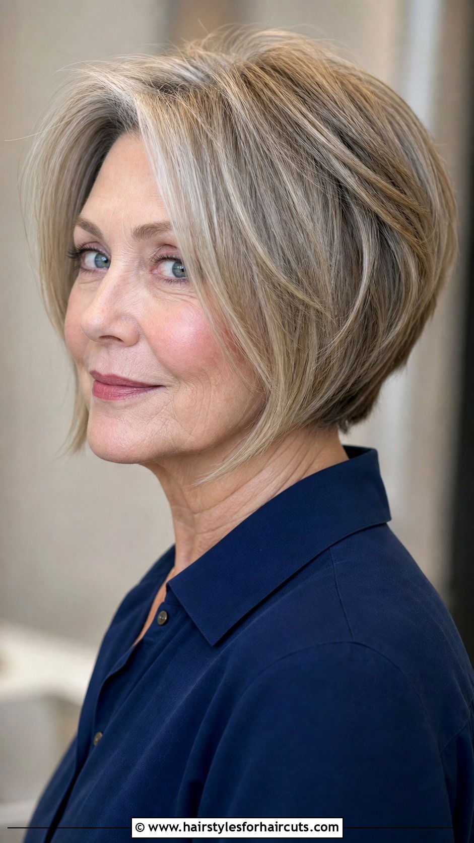 Stacked Bob Haircut - 25 best haircuts for women over 60 - 25 best haircuts for women over 60