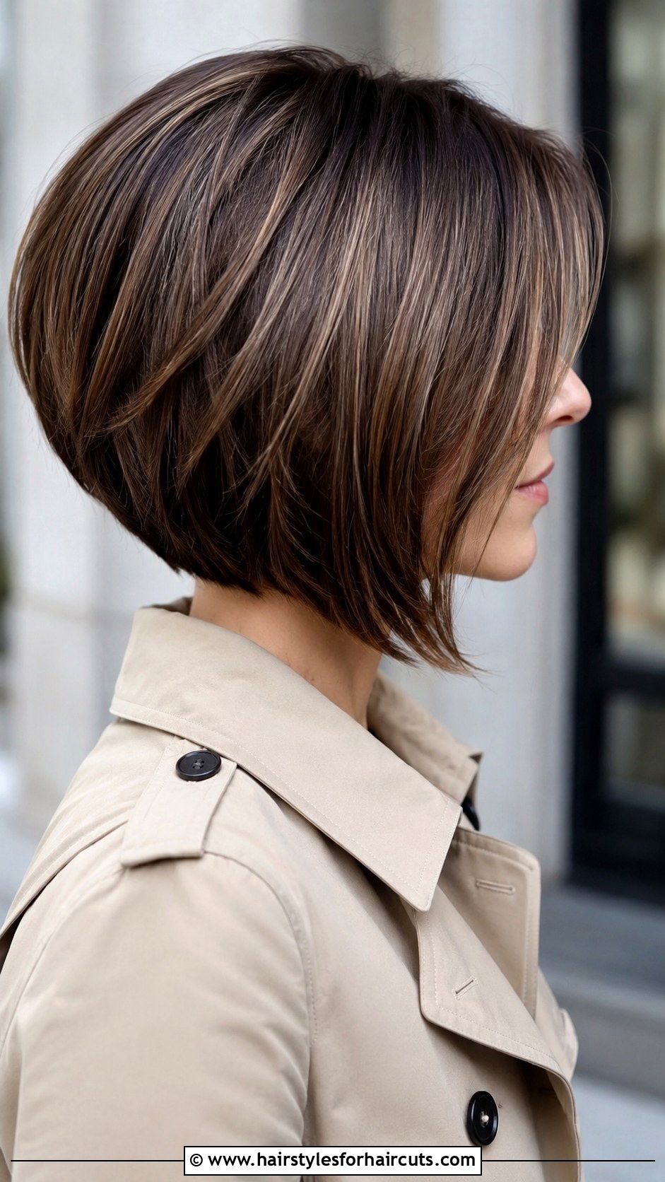 Stacked Bob Haircut - 25 haircuts for a round face - 25 haircuts for a round face