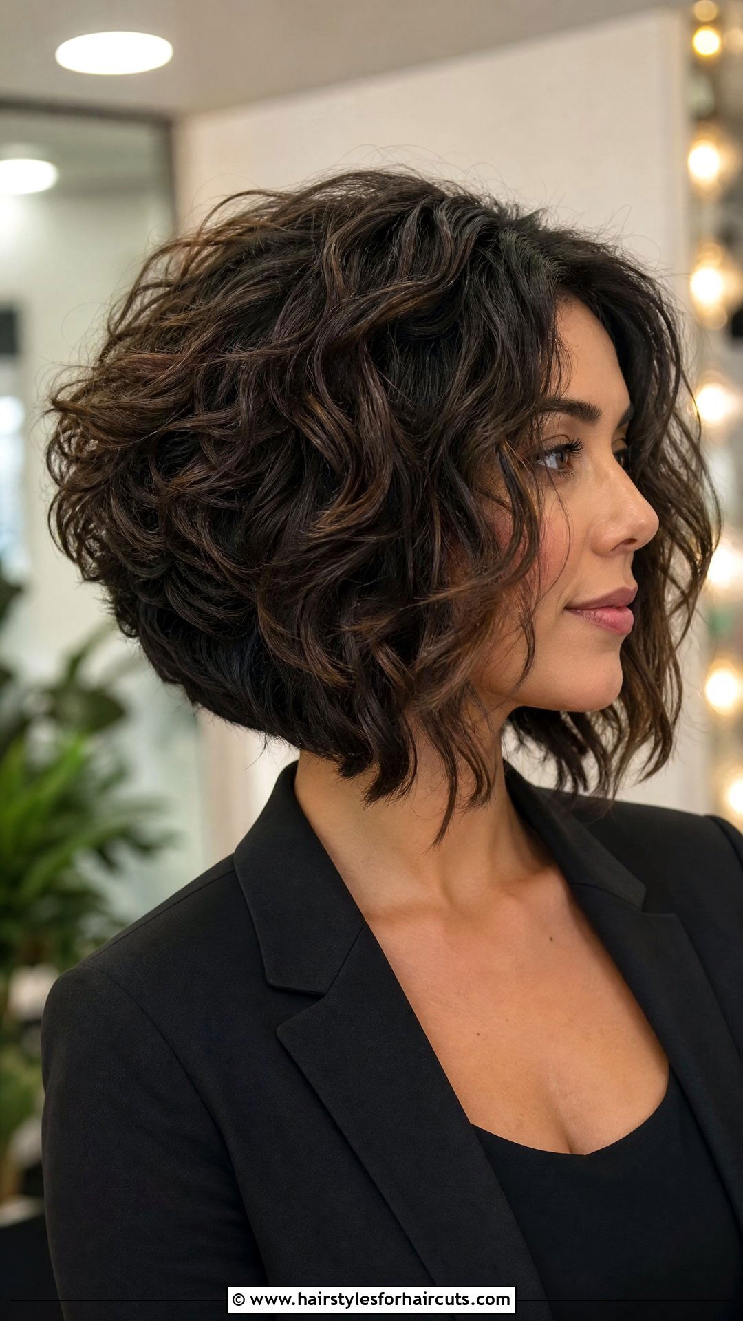 Stacked Bob With Layers For Curly Hair - 25 layered haircuts for curly hair - 25 layered haircuts for curly hair