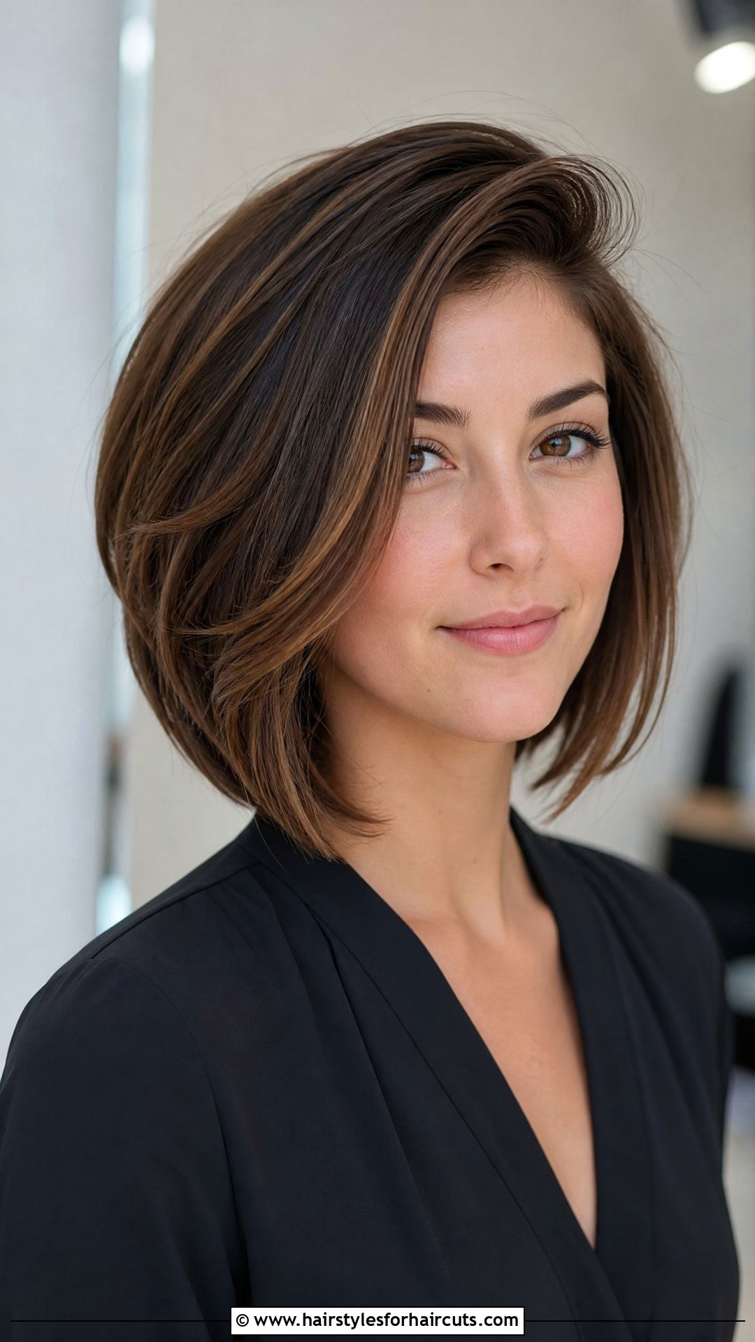 Stacked Bob With Side Part - 25 stacked bob haircuts for fine hair - 25 stacked bob haircuts for fine hair