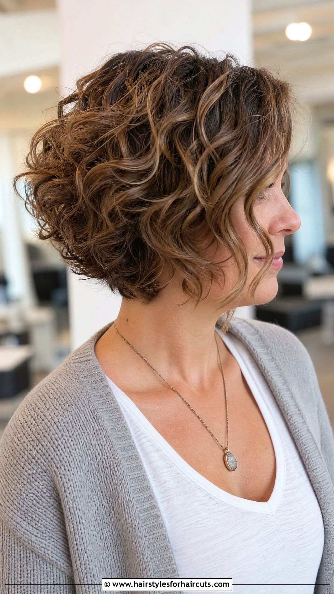 Stacked Curly Bob - 25 good curly haircuts - 25 good curly haircuts