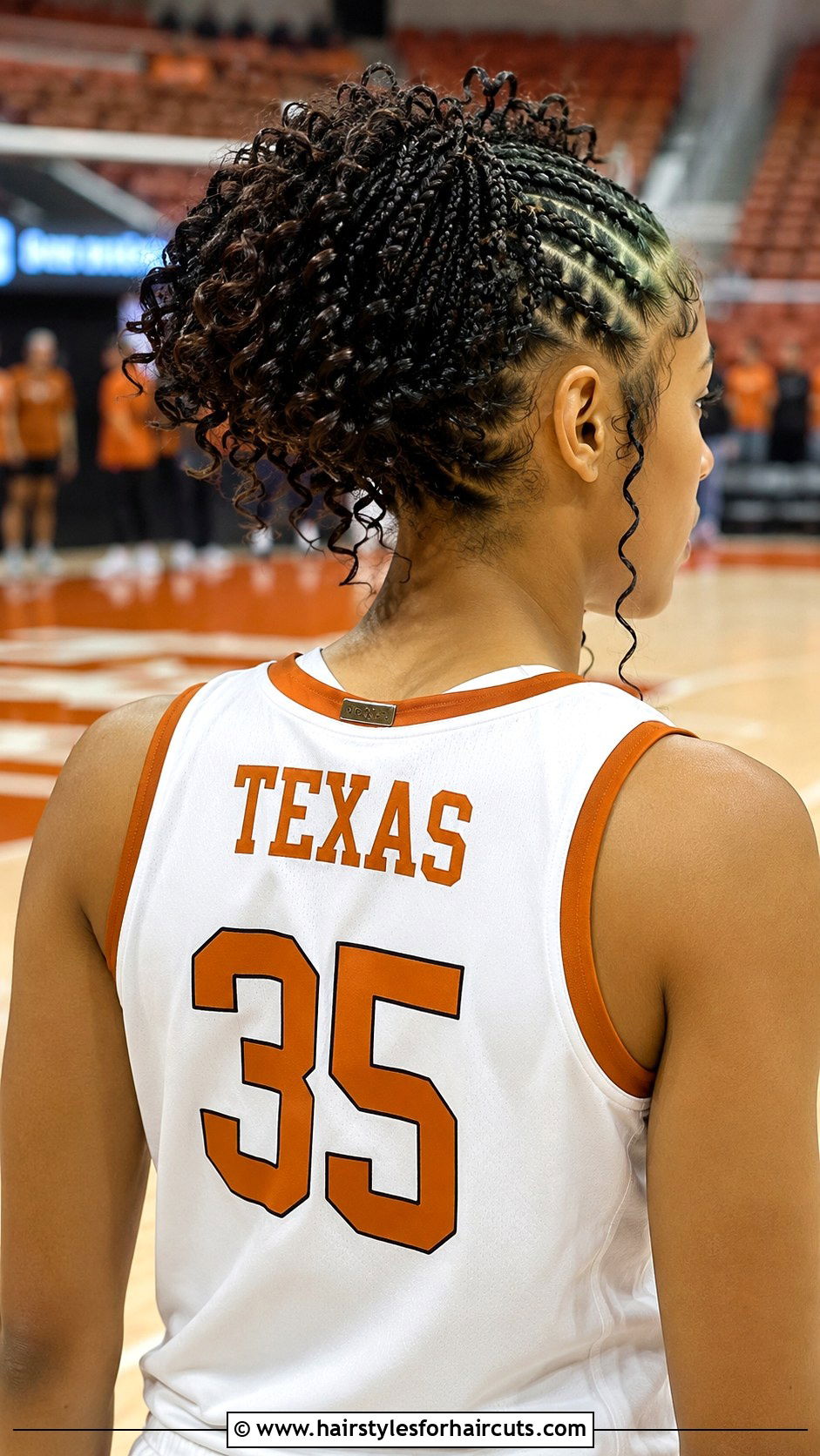 Stacked Curly Braids - 25 basketball hairstyles for curly hair - 25 basketball hairstyles for curly hair