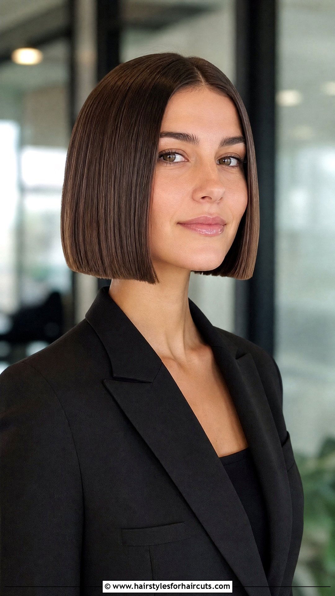 Stick Straight Blunt Bob - 25 hairstyles stick - 25 hairstyles stick