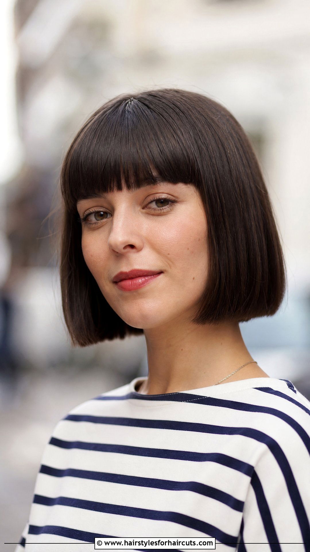 Stick Straight French Bob - 25 hairstyles stick - 25 hairstyles stick