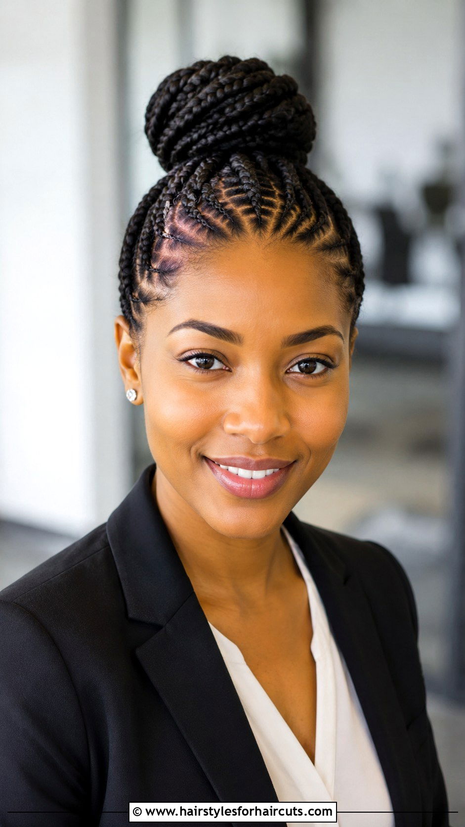Stitch Braids With Bun - 25 braided hairstyles for medium length hair - 25 braided hairstyles for medium length hair