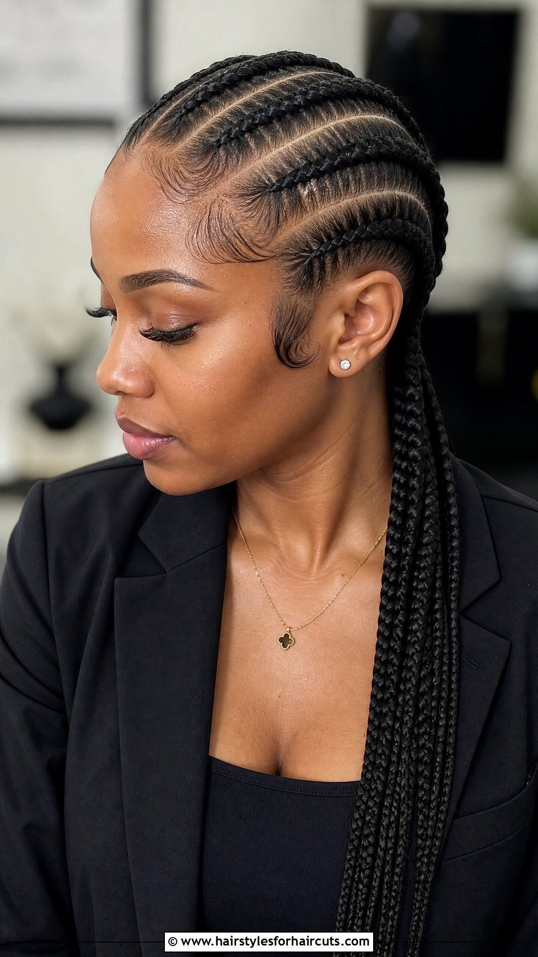 Stitch Cornrows - 25 corn rolls hairstyles - 25 corn rolls hairstyles