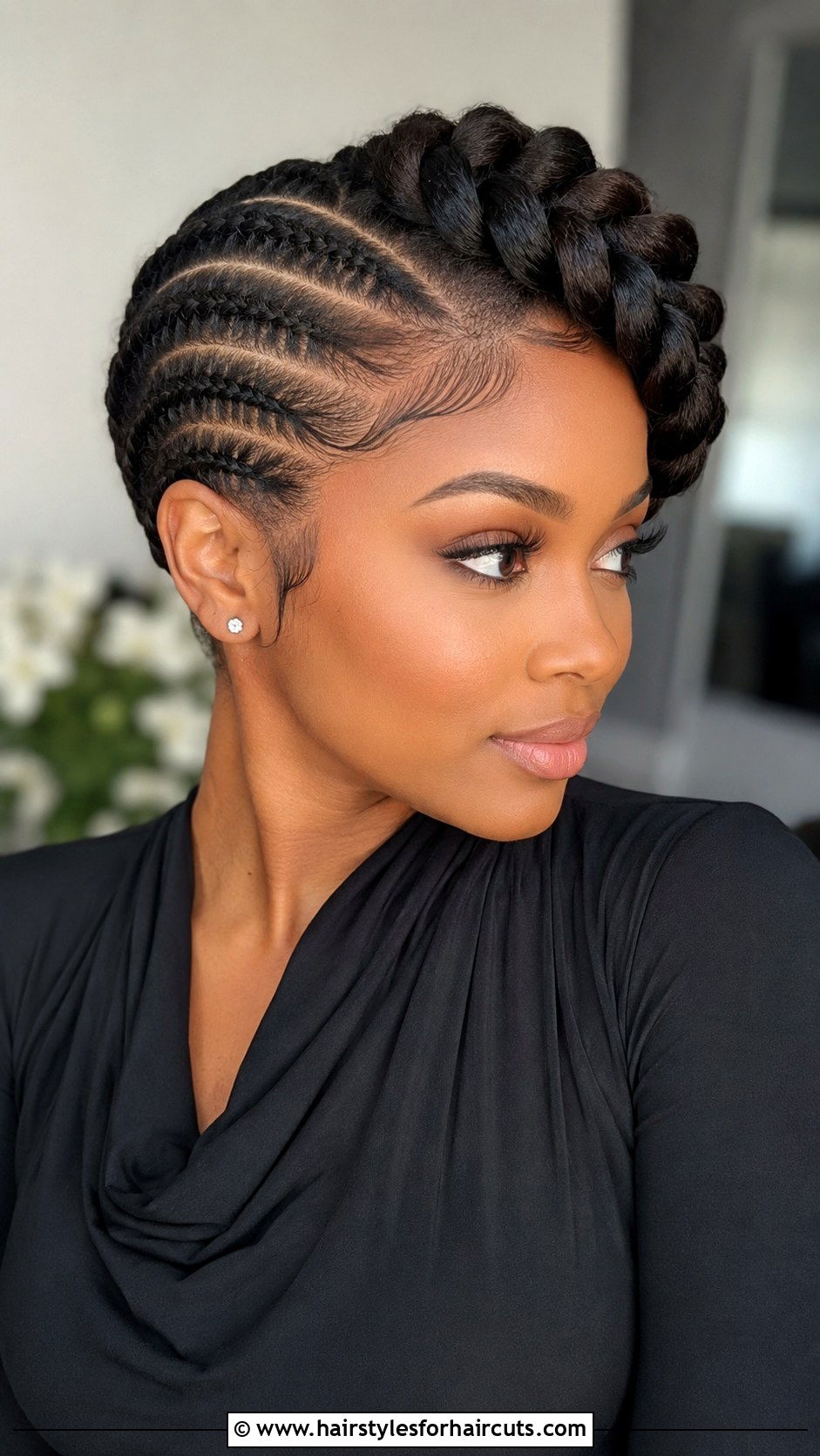 Stitch Crown Braid - 25 crown braid hairstyles for black hair - 25 crown braid hairstyles for black hair