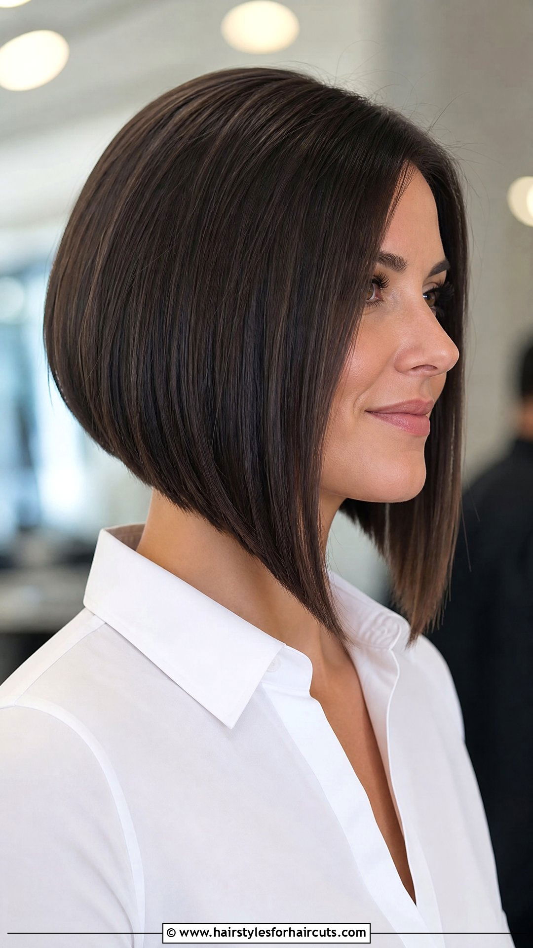 Straight A Line Bob - 25 flat iron straight hairstyles for black hair - 25 flat iron straight hairstyles for black hair