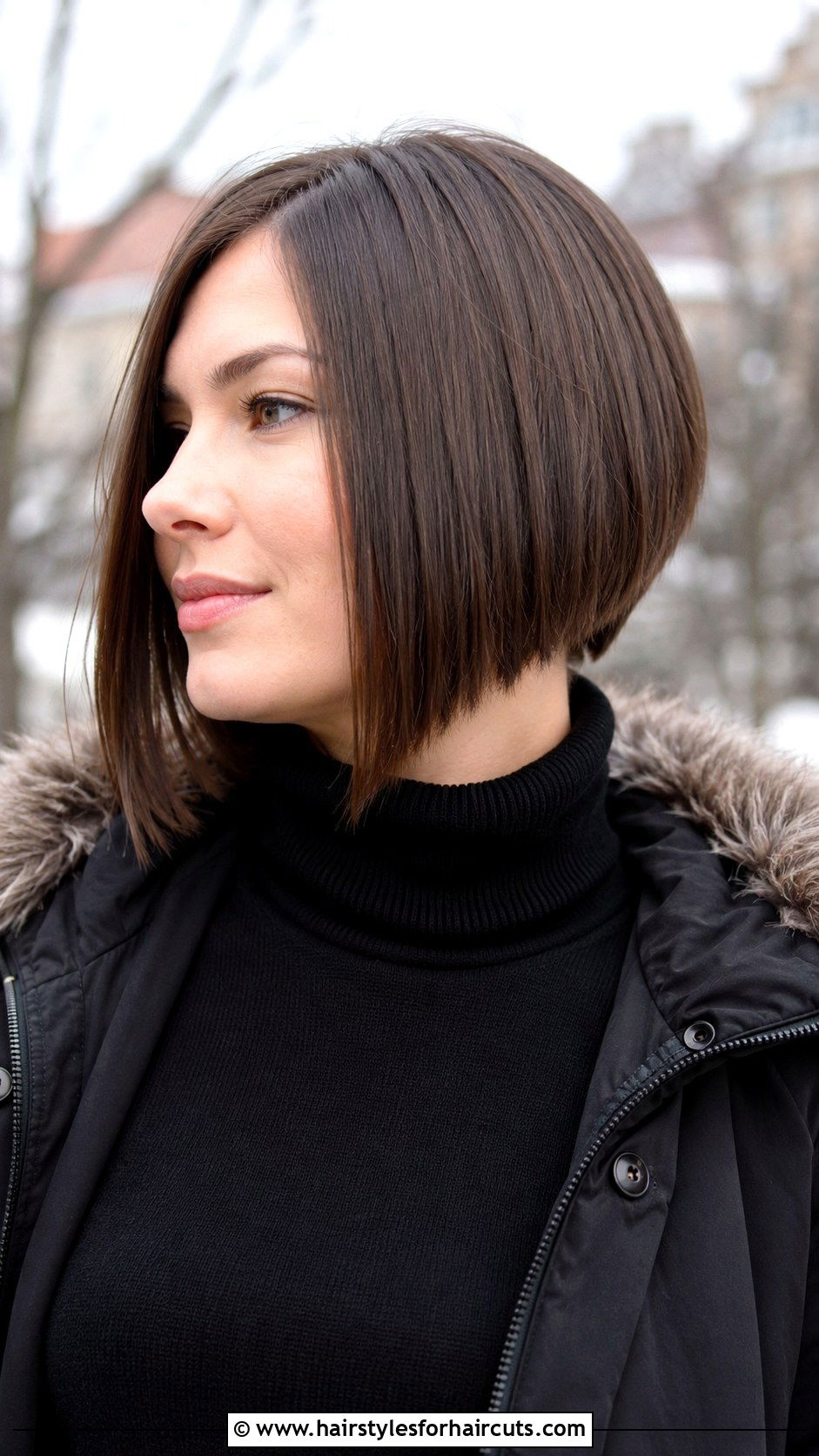 Straight A Line Bob - 25 easy medium length hairstyles for thick hair - 25 easy medium length hairstyles for thick hair