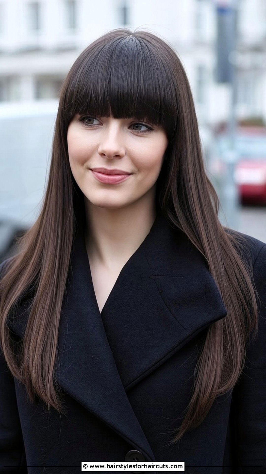 Straight Across Bangs Haircut At Home - 25 haircuts at home - 25 haircuts at home