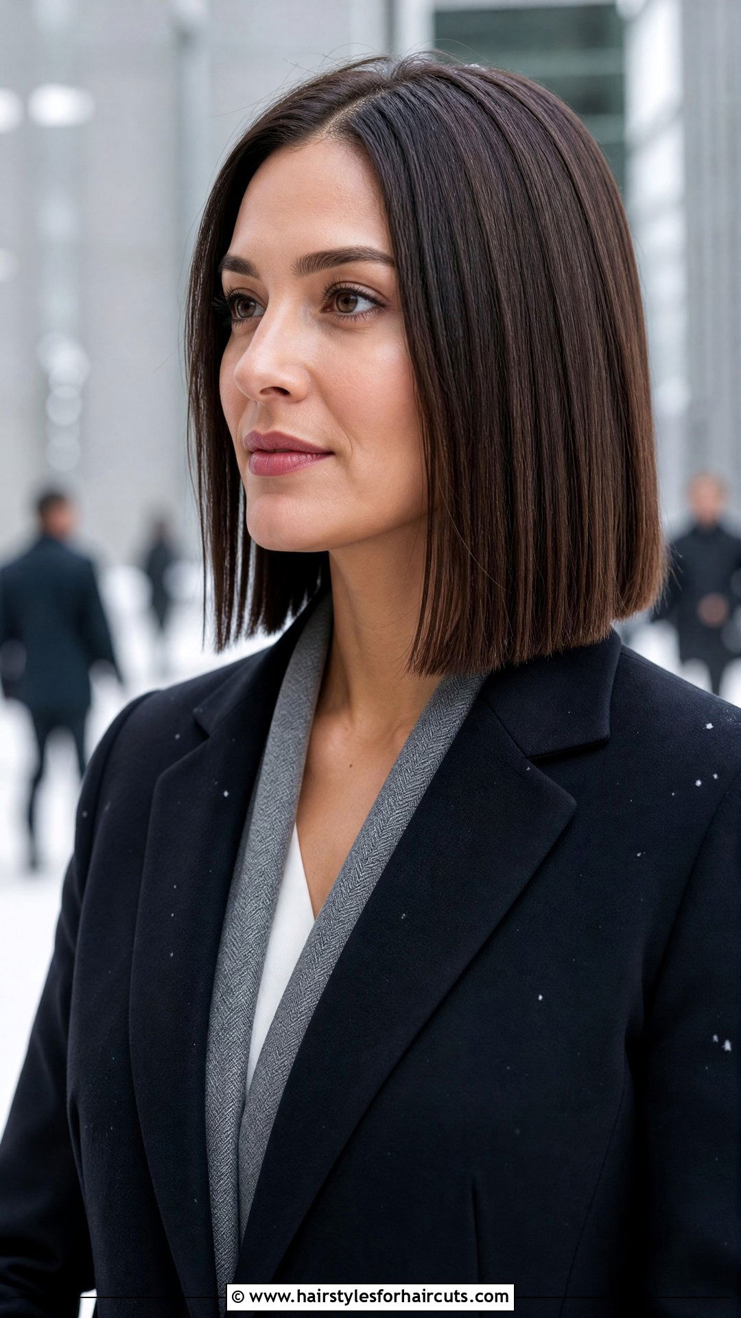 Straight And Sleek Business Haircut - 25 business haircuts - 25 business haircuts
