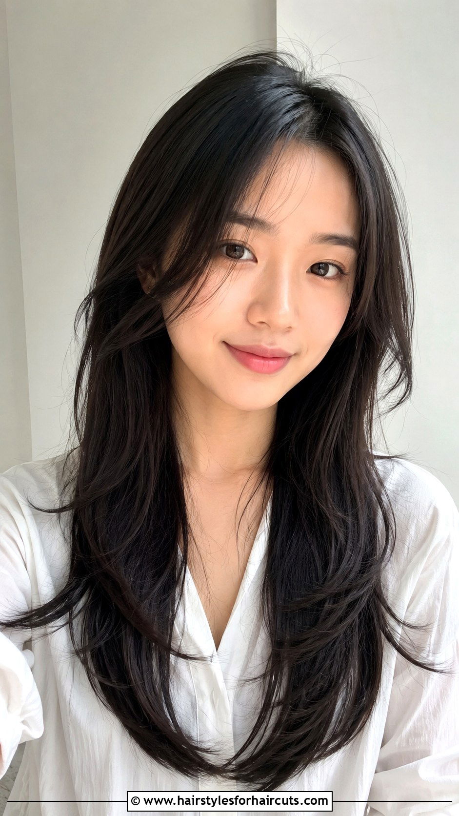 Straight Asian Hair With Face Framing Layers - 25 asian hairstyles woman - 25 asian hairstyles woman