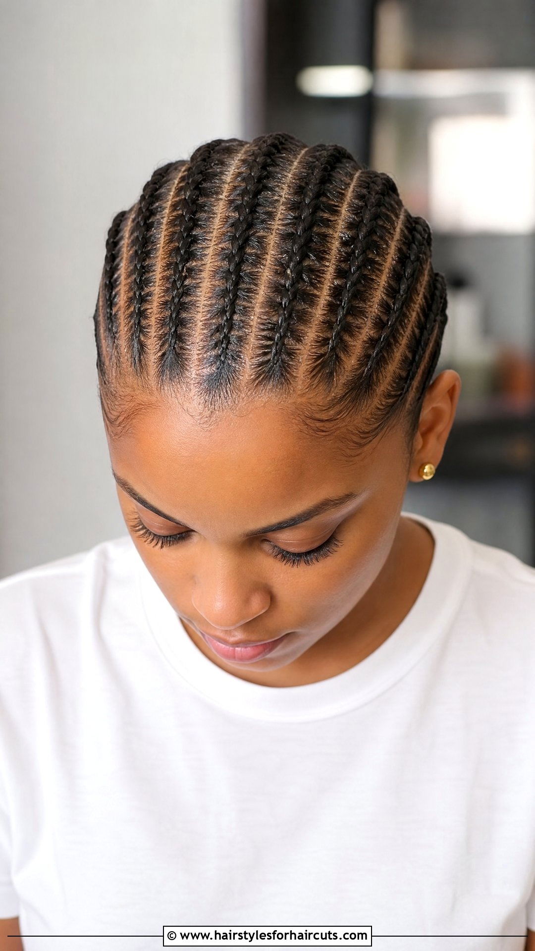 Straight Back Cornrows - 25 corn roll hairstyles - 25 corn roll hairstyles