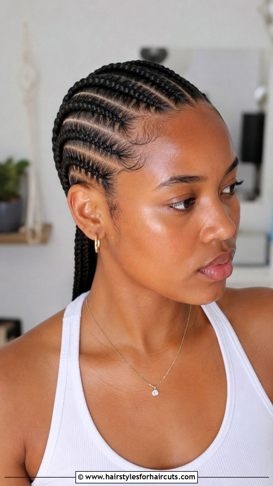 Straight Back Cornrows - 25 corn rows hairstyles - 25 corn rows hairstyles