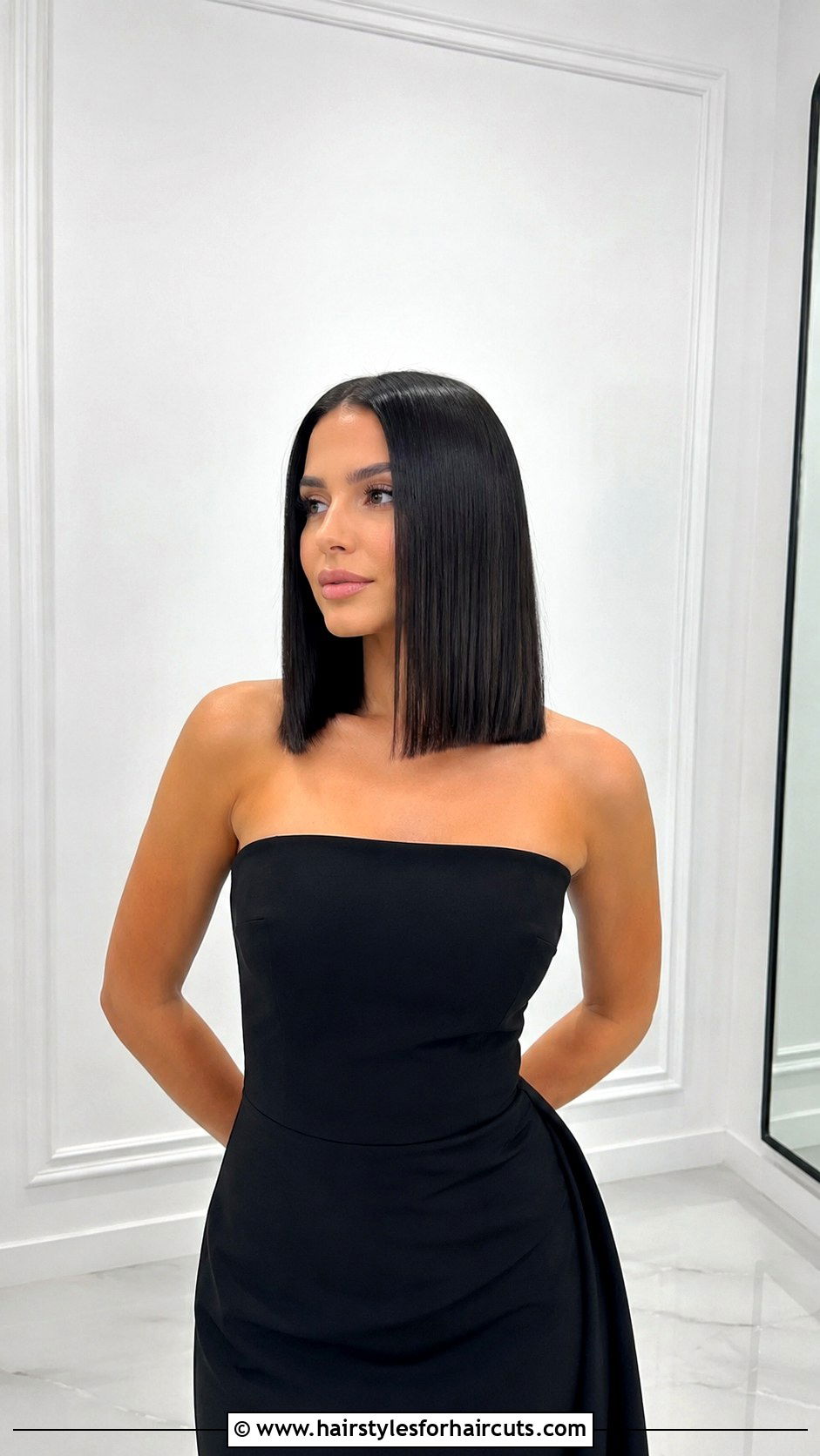 Straight Blunt Cut - 25 asian girl haircuts - 25 asian girl haircuts