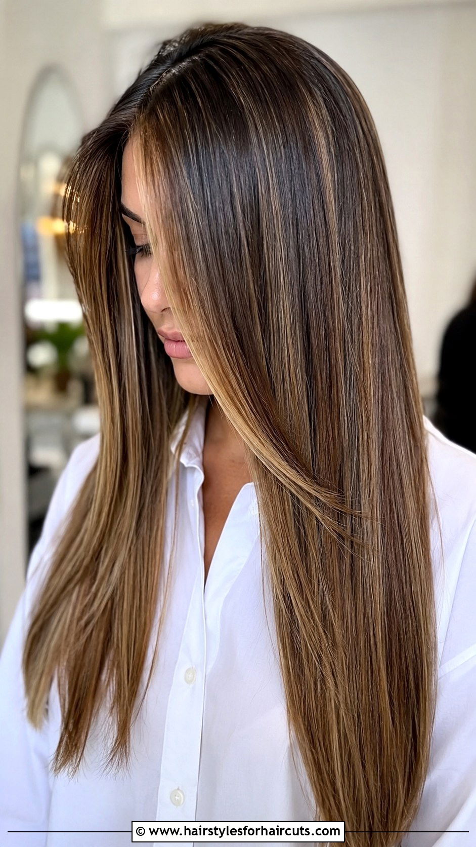 Straight Brown Hair With Blonde Highlights - 25 brown hairstyles with highlights - 25 brown hairstyles with highlights