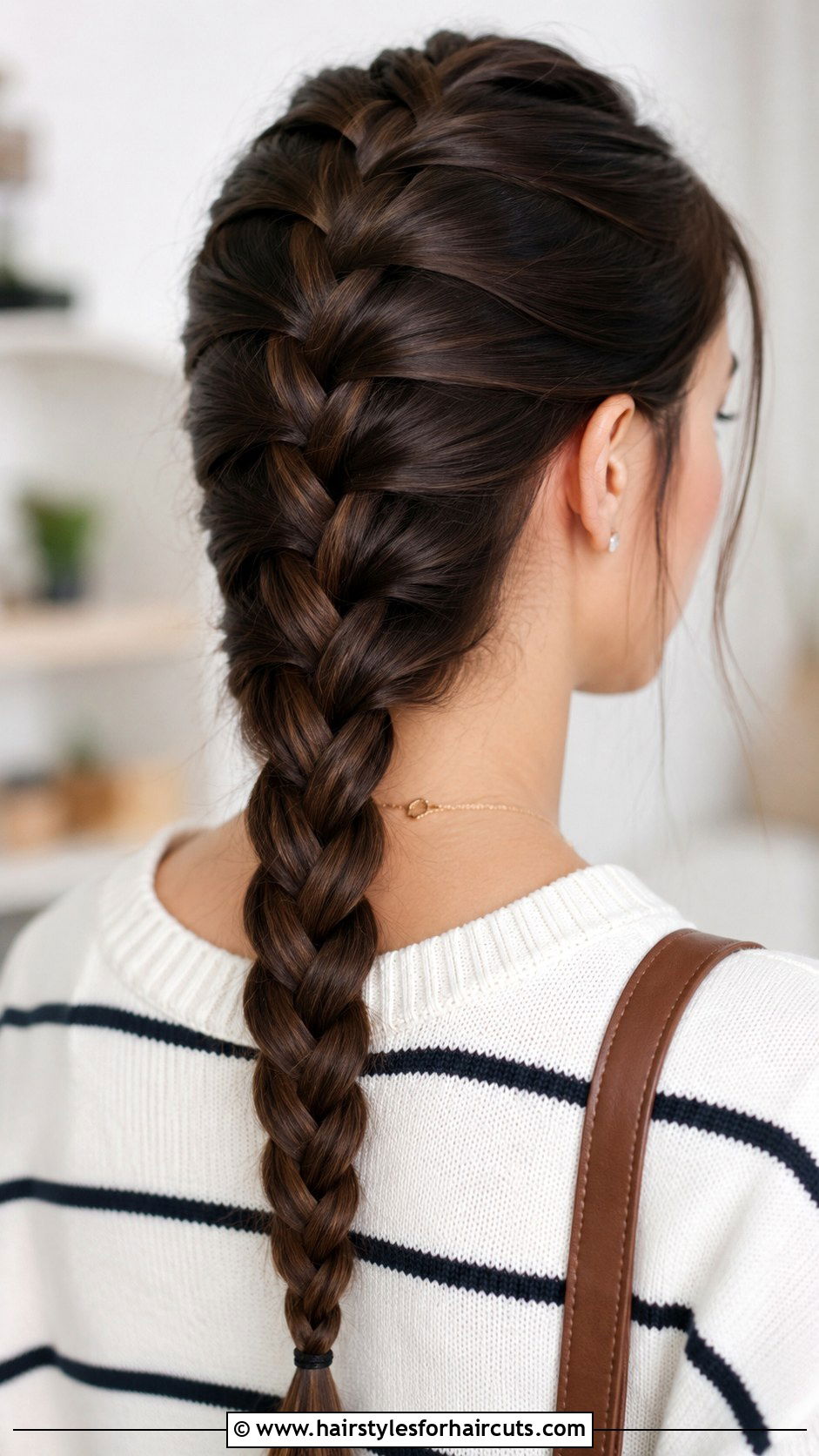 Straight Hair French Braid - 25 easy wedding guest hairstyles for straight hair - 25 easy wedding guest hairstyles for straight hair
