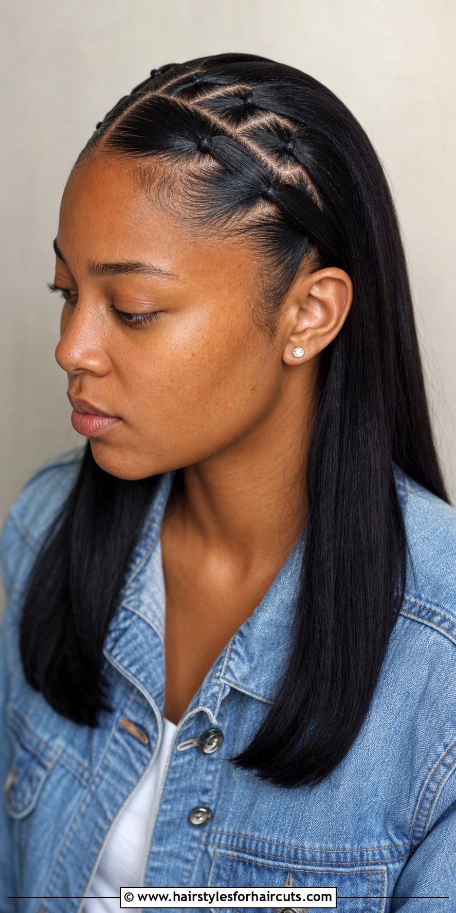 Straight Hair Rubber Band Cornrows - 25 hairstyles with rubber bands straight hair - 25 hairstyles with rubber bands straight hair