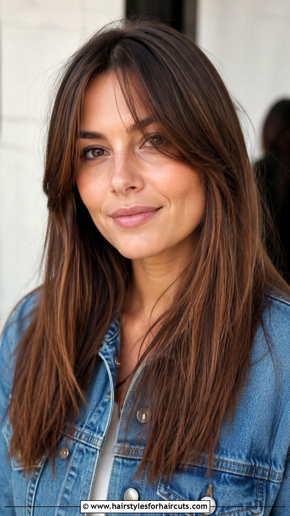 Straight Hair With Curtain Bangs - 25 hairstyles straight hair women - 25 hairstyles straight hair women