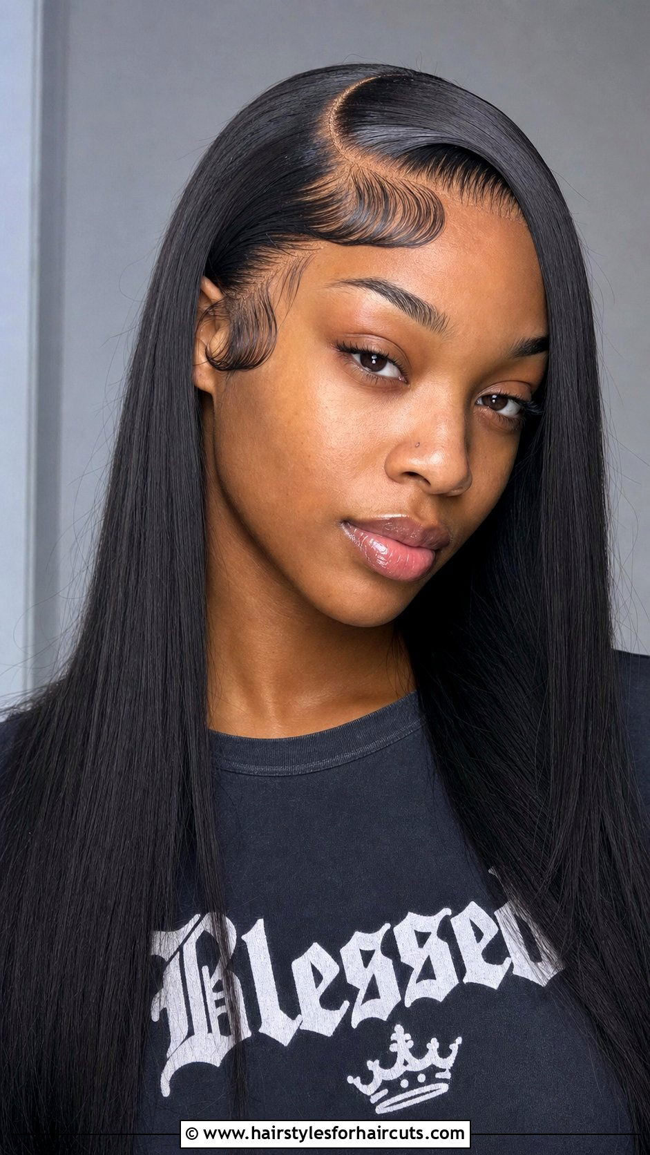 Straight Hair With Face Framing Edges - 25 hairstyles with edges straight hair - 25 hairstyles with edges straight hair