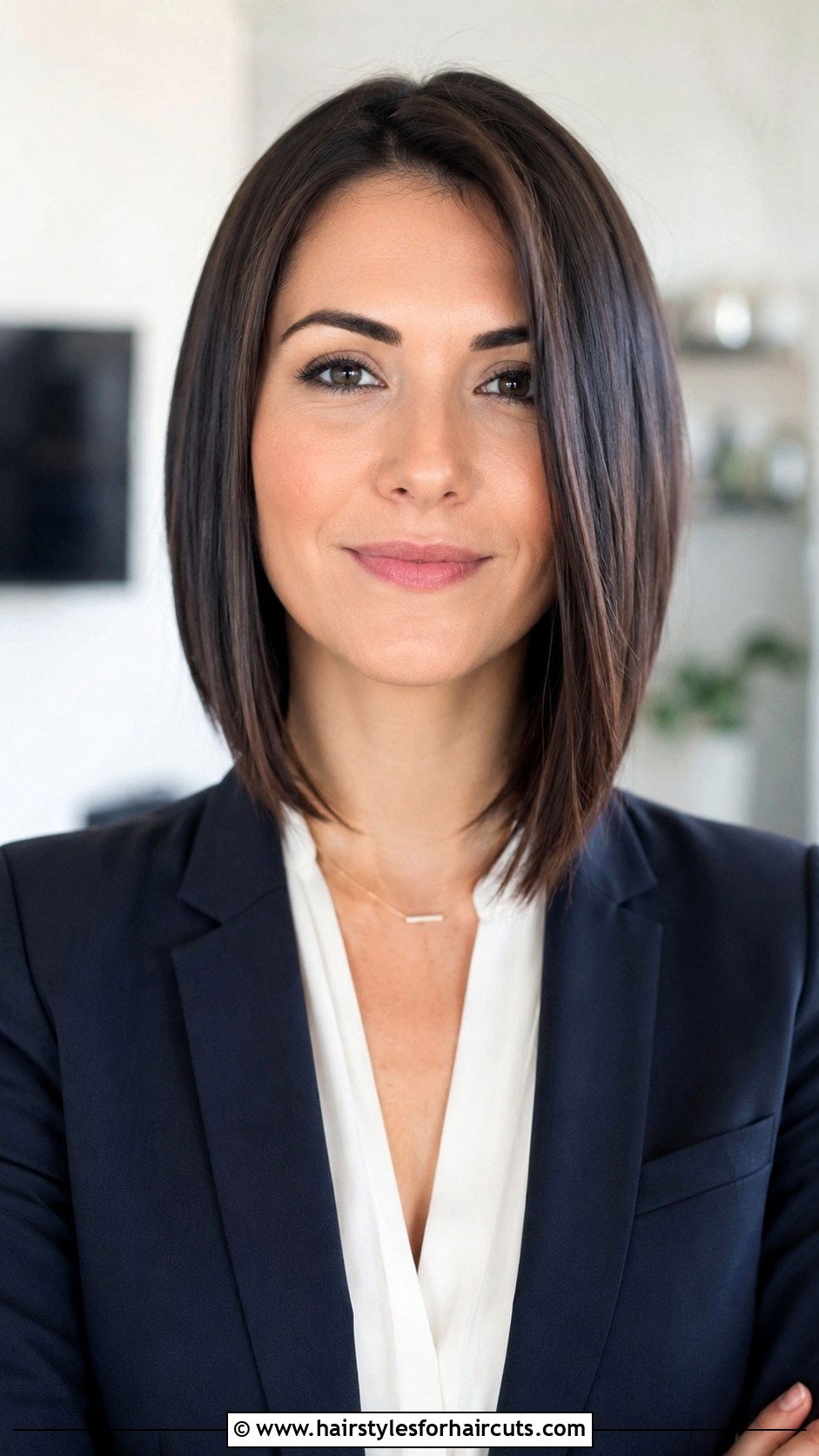 Straight Layered Bob Haircut - 25 black haircuts women - 25 black haircuts women
