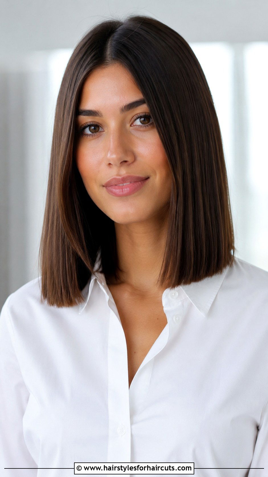 Straight Medium Haircut - 25 hairstyles women medium length - 25 hairstyles women medium length