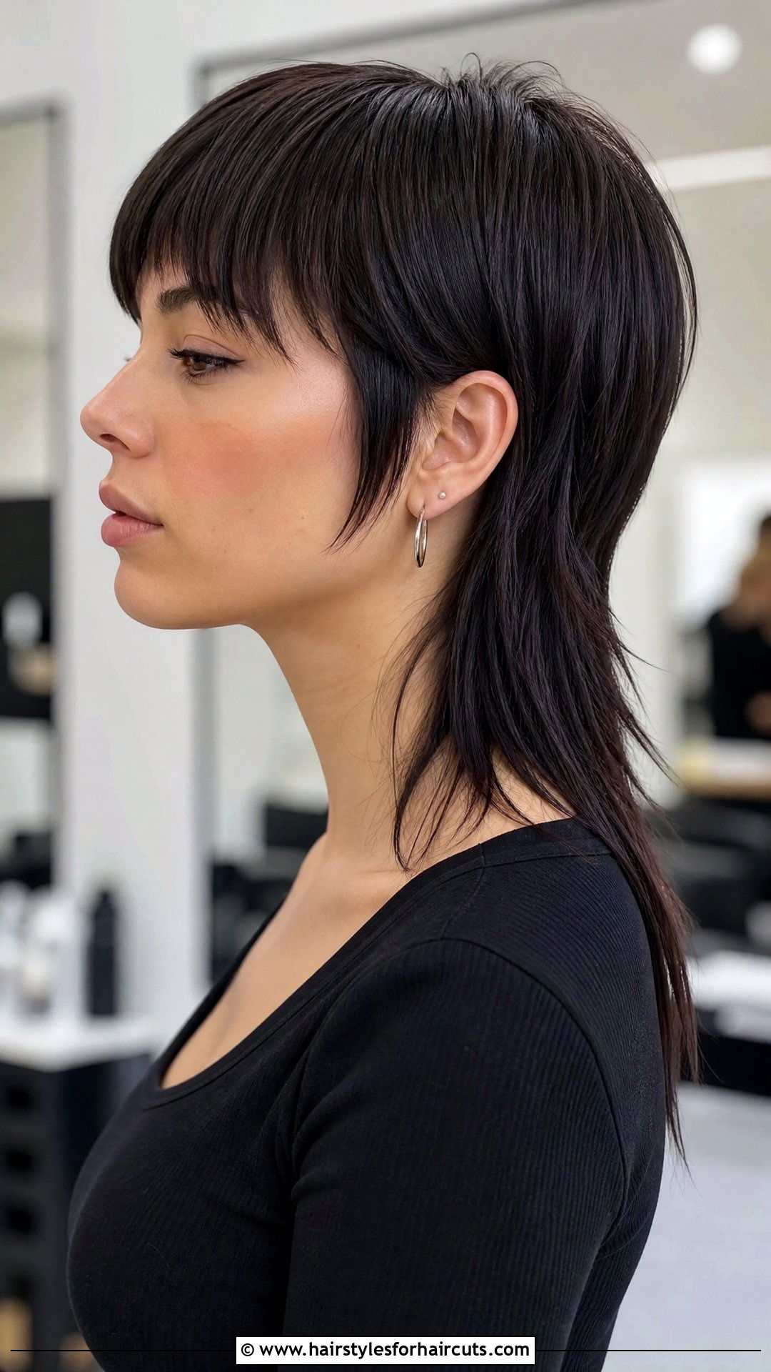 Straight Modern Mullet - 25 modern mullet haircuts - 25 modern mullet haircuts