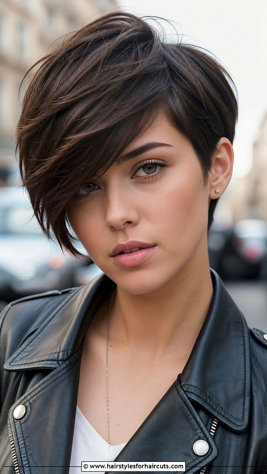 Straight Pixie With Long Bangs - 25 flat iron straight hairstyles for black hair - 25 flat iron straight hairstyles for black hair