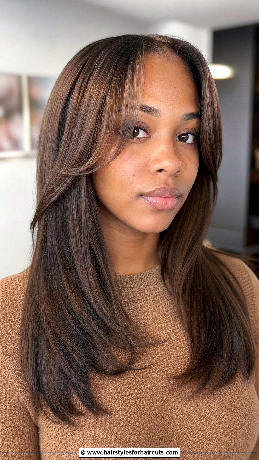 Straight Sew In With Face Framing Layers - 25 sew in hairstyles straight hair - 25 sew in hairstyles straight hair