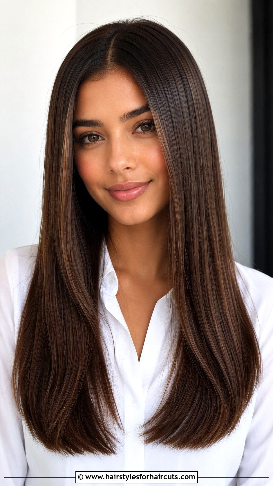 Straight and Sleek Blowout - 25 hairstyles job - 25 hairstyles job