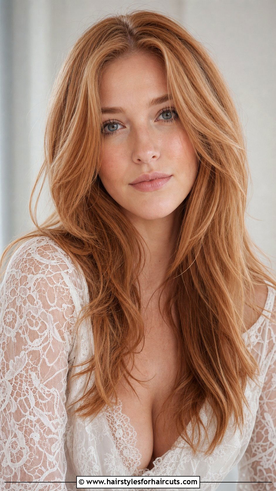 Strawberry Blonde Long Layers - 25 hairstyles and hair colours - 25 hairstyles and hair colours