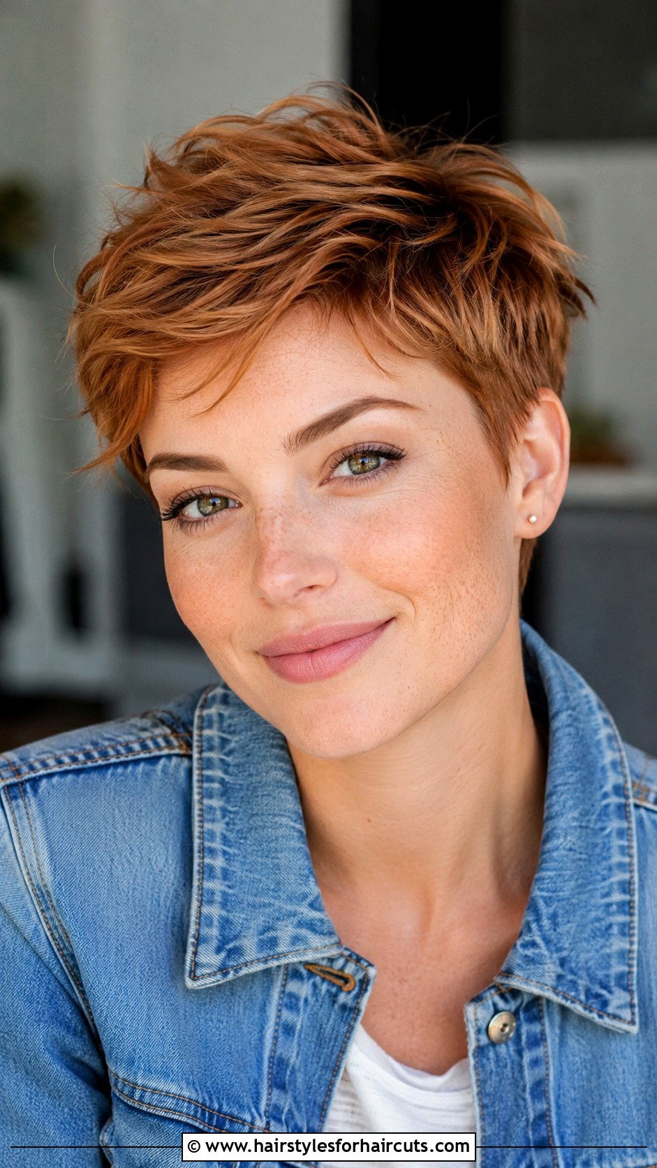 Strawberry Blonde Pixie Cut - 25 blonde and red hairstyles - 25 blonde and red hairstyles