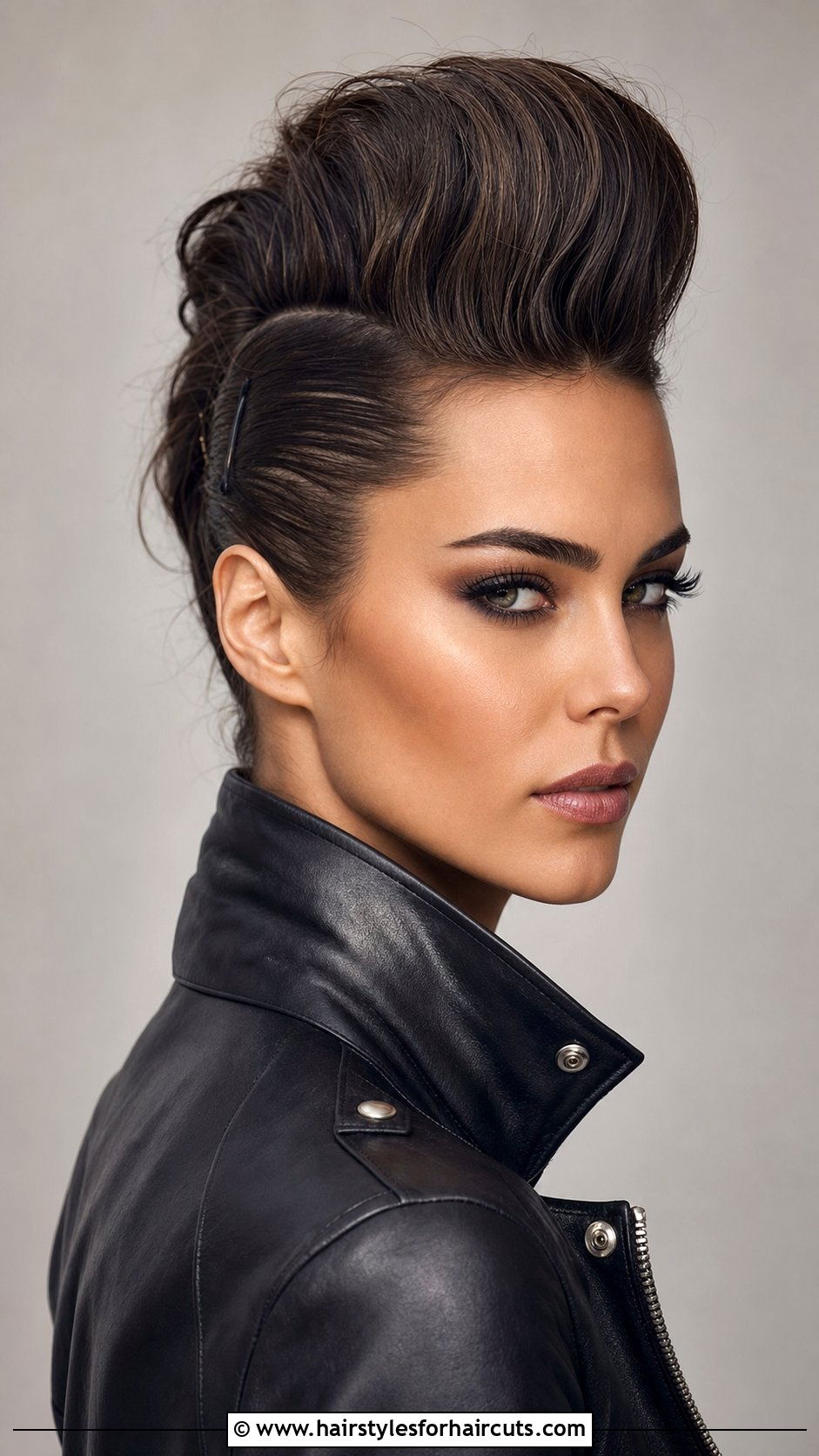 Stretched Faux Hawk - 25 stretched natural hairstyles - 25 stretched natural hairstyles