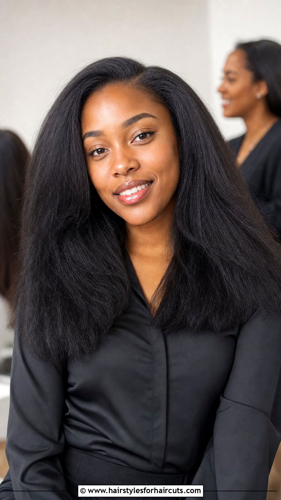Stretched Natural Hair Blowout - 25 stretched natural hairstyles - 25 stretched natural hairstyles