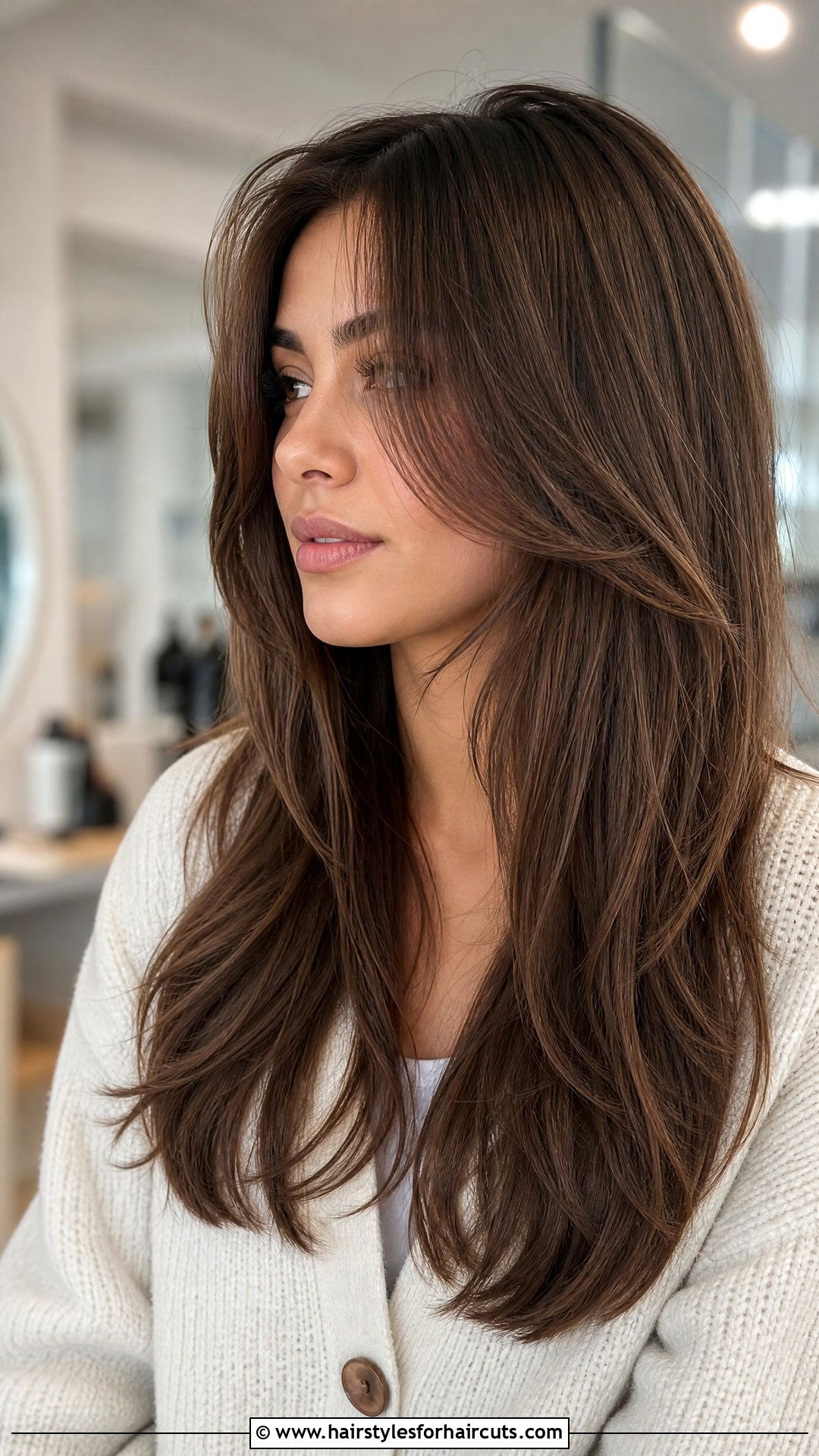 Subtle Layers Long French Hair - 25 long hair french girl haircuts - 25 long hair french girl haircuts