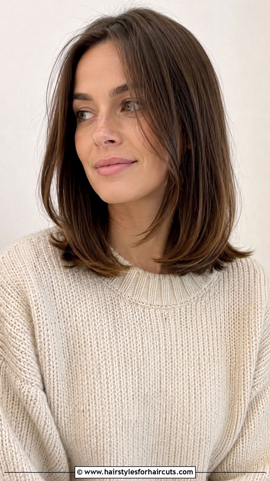 Subtle Trim Shoulder Length Hair - 25 1 inch of haircuts off - 25 1 inch of haircuts off