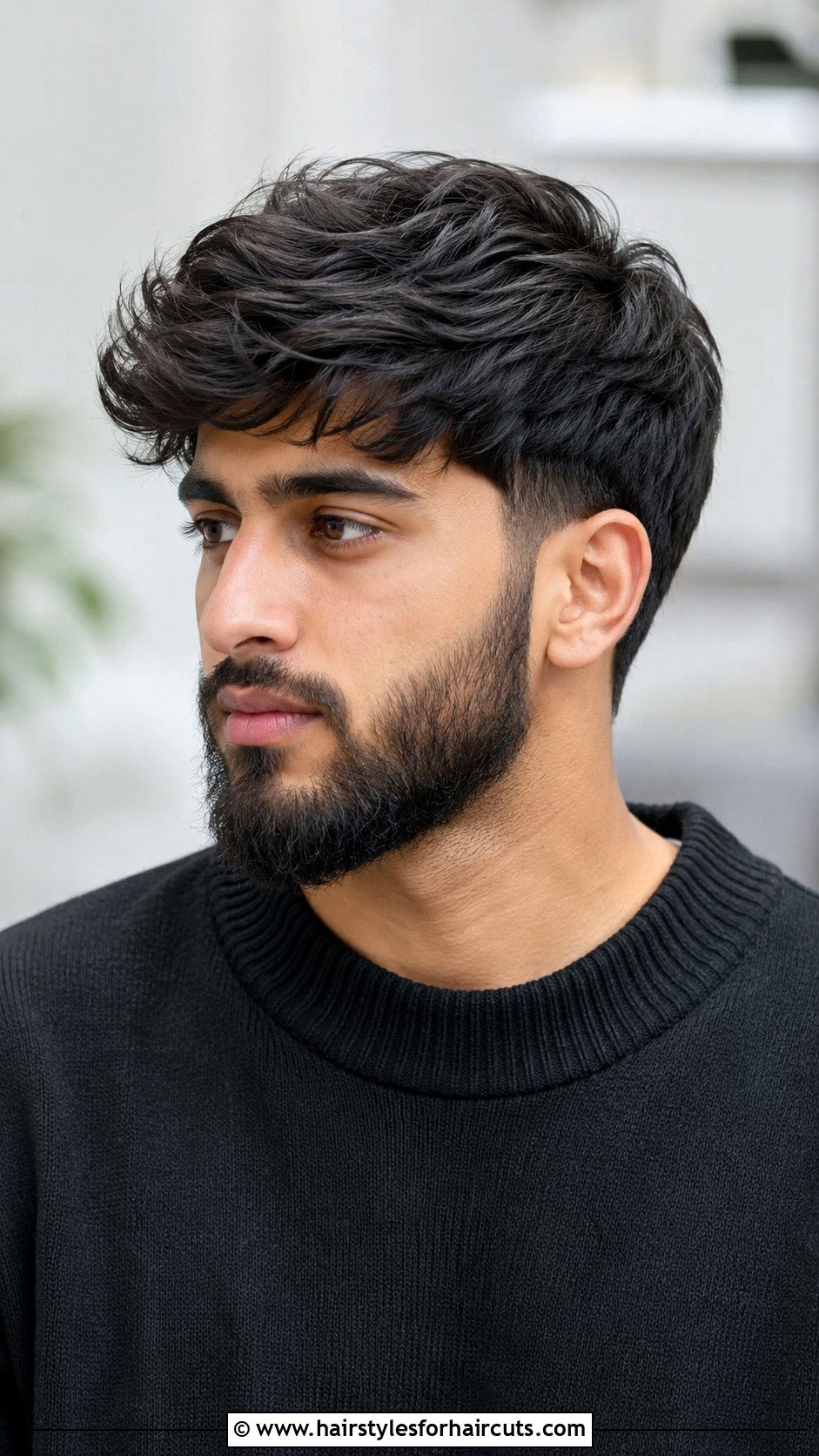 Sunnah Layered Top - 25 halal haircuts - 25 halal haircuts
