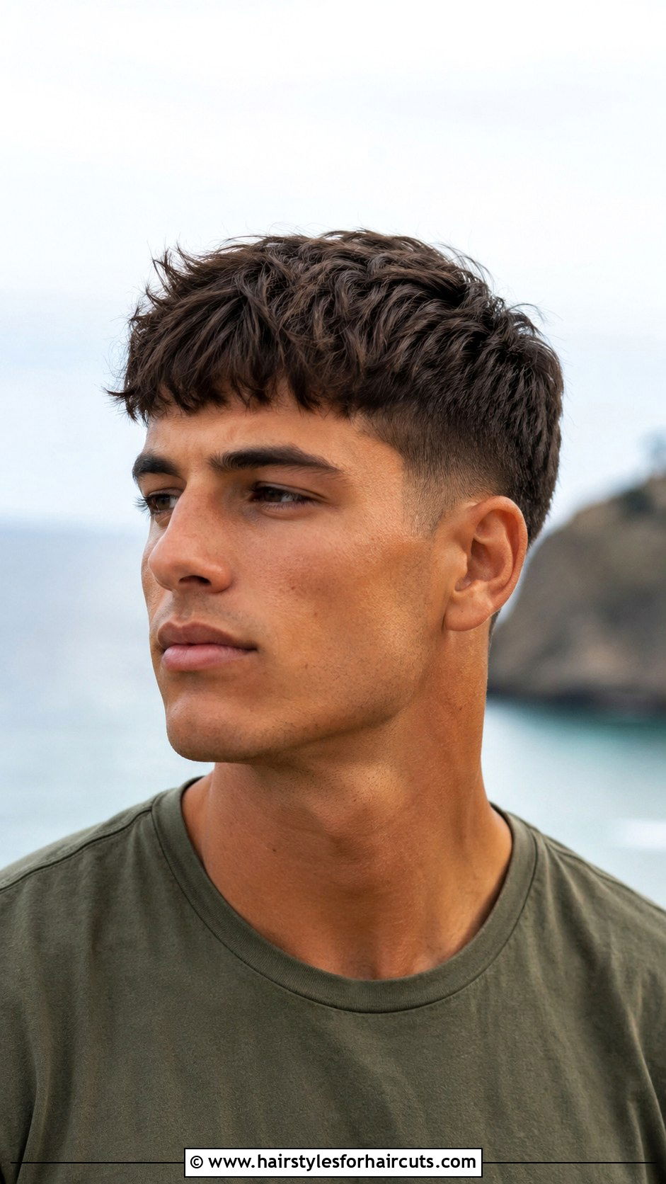 Surfer Caesar Cut - 25 surfer haircuts - 25 surfer haircuts