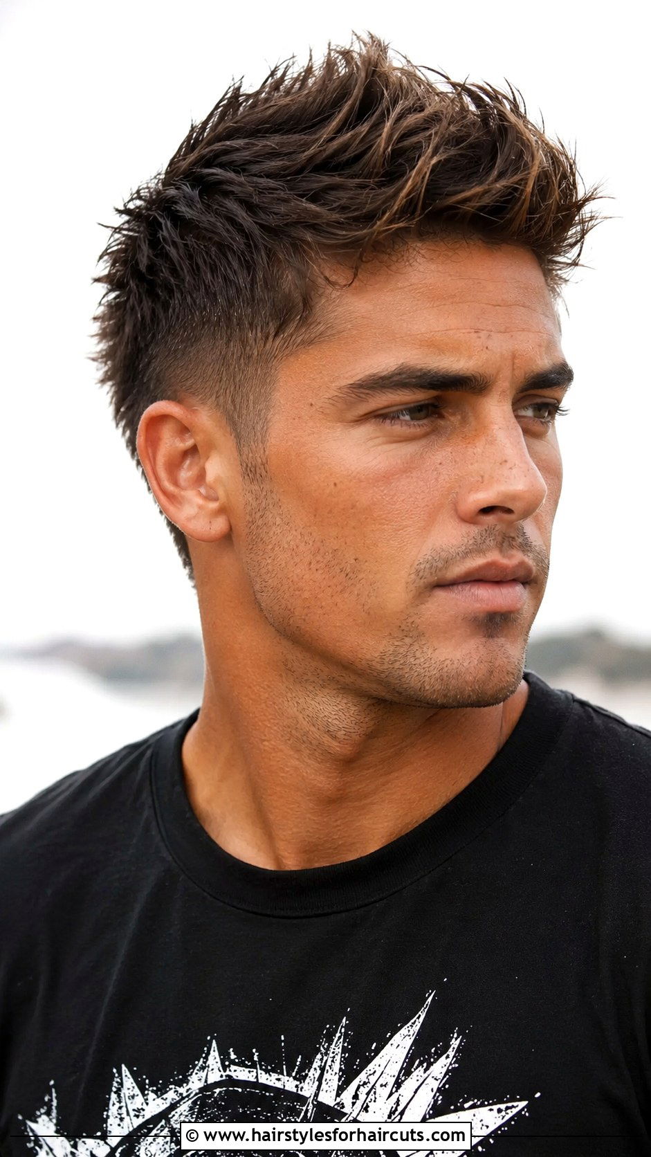 Surfer Faux Hawk - 25 surfer haircuts - 25 surfer haircuts