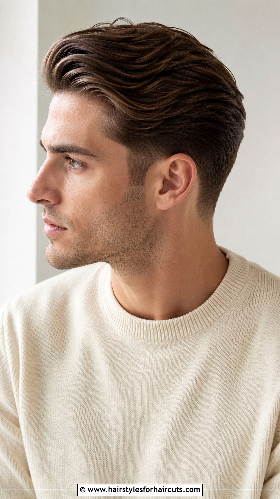 Swept Back Taper - 25 1920s hairstyles men - 25 1920s hairstyles men