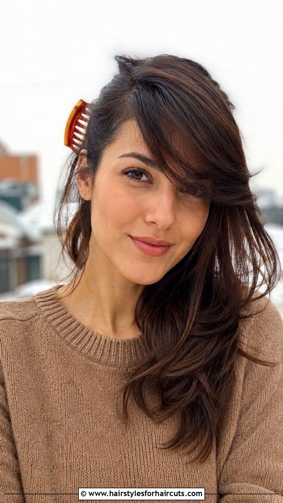 Swoop Bang With Hair Comb - 25 hairstyles with hair comb - 25 hairstyles with hair comb
