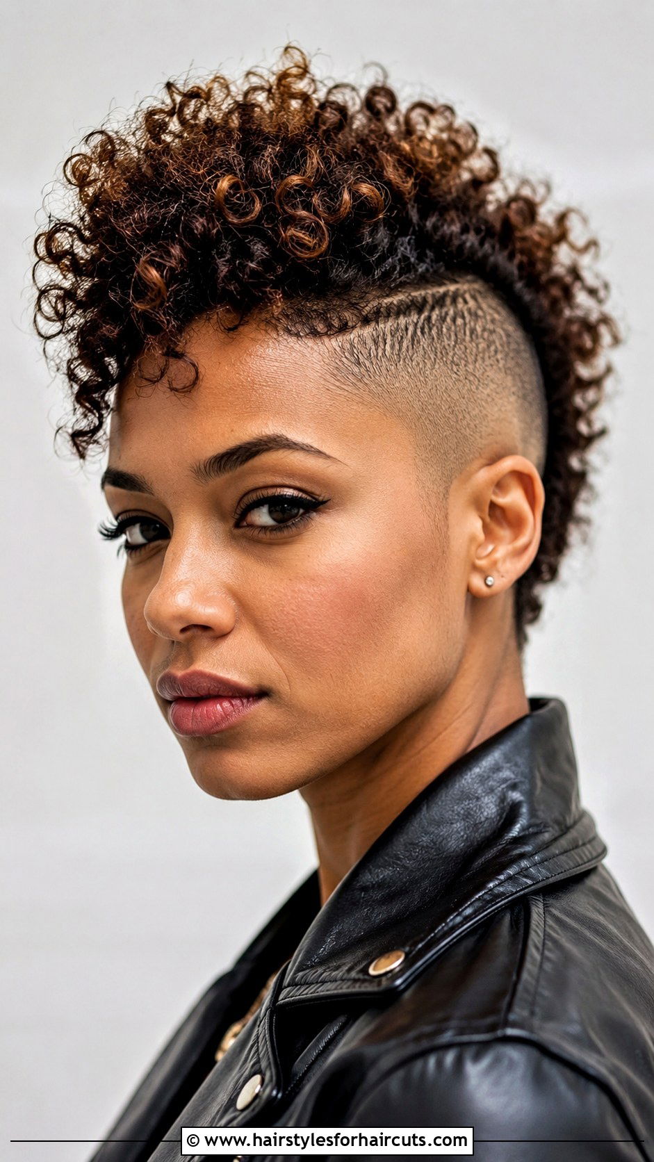 TWA With Mohawk Shape - 25 short twa hairstyles - 25 short twa hairstyles