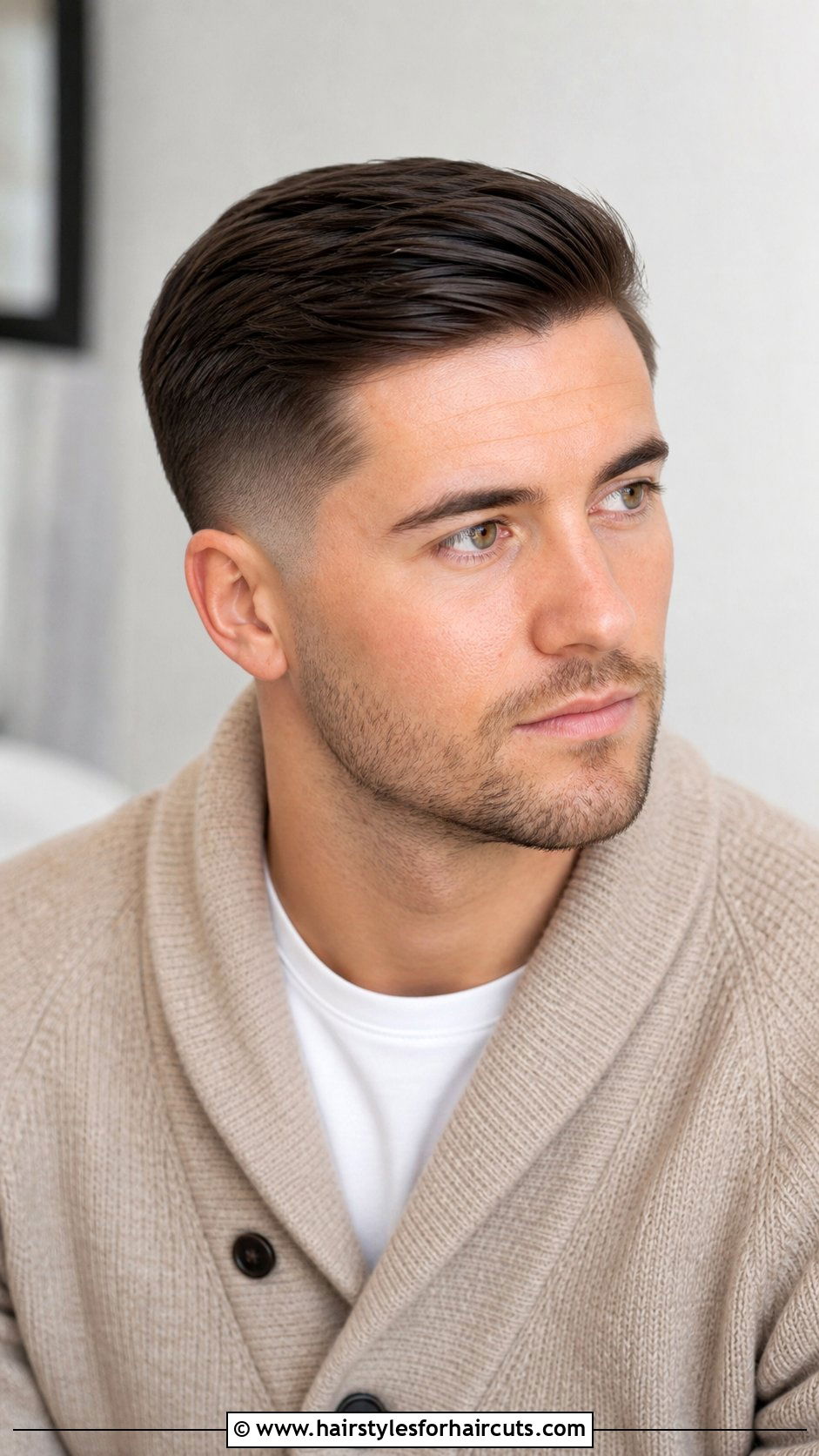 Taper Fade Comb Over - 25 haircuts for thin balding hair - 25 haircuts for thin balding hair