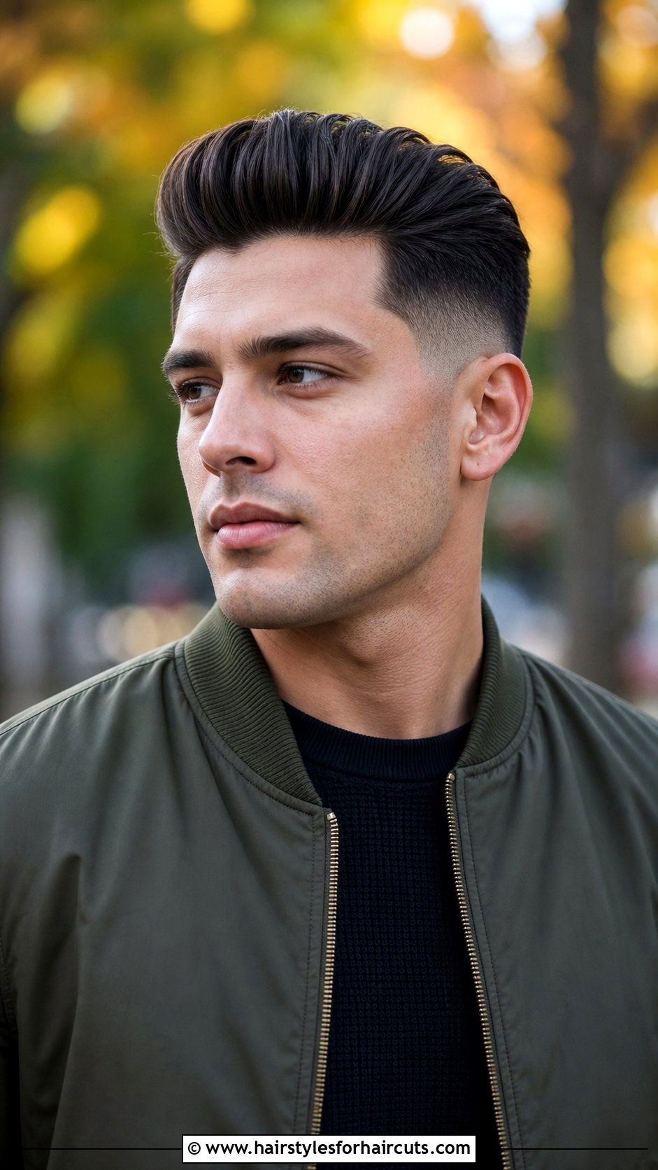 Taper Fade Pompadour Straight Hair - 25 straight hair taper haircuts - 25 straight hair taper haircuts
