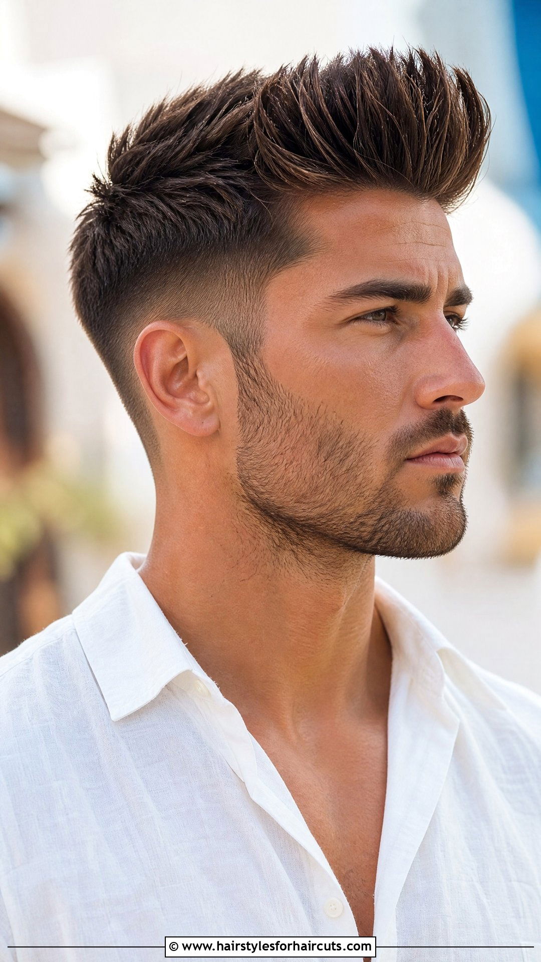 Taper Fade Quiff - 25 taper haircuts for straight hair - 25 taper haircuts for straight hair