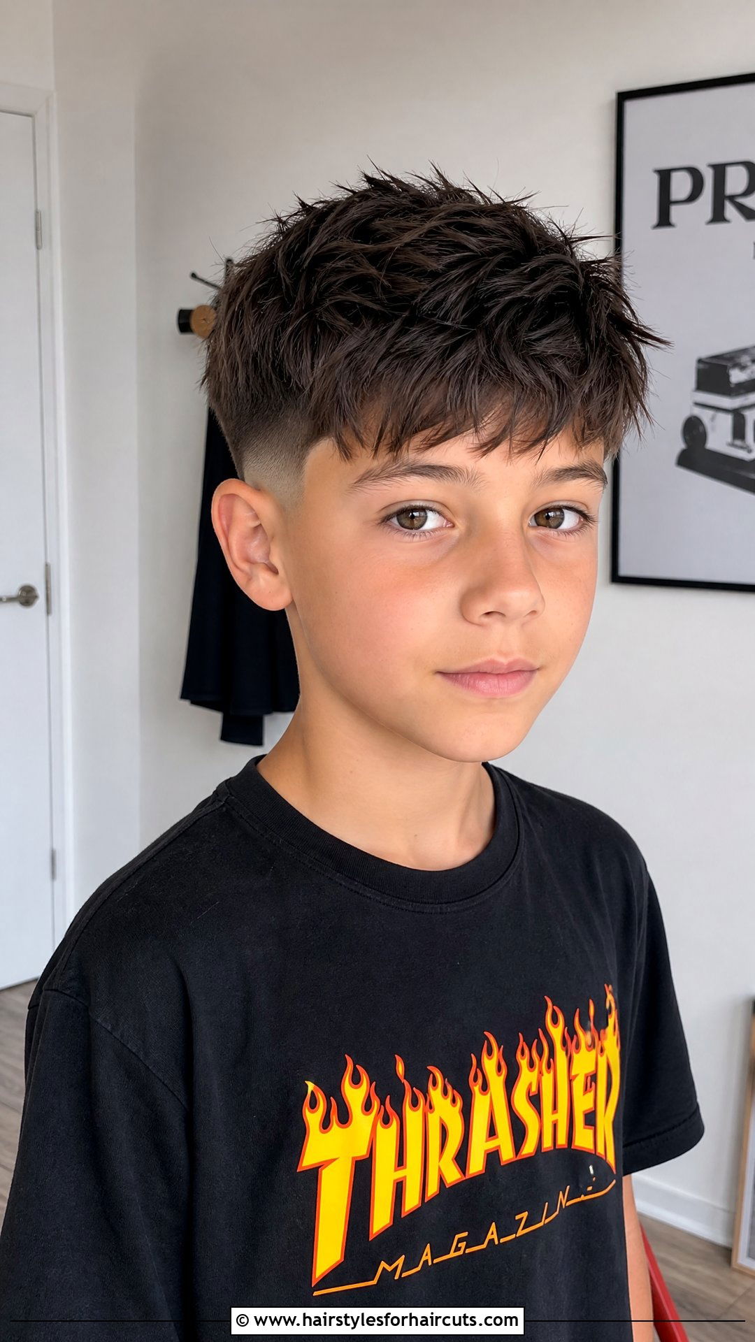 Taper Fade With Bangs - 25 10 year old boy haircuts straight hair - 25 10 year old boy haircuts straight hair